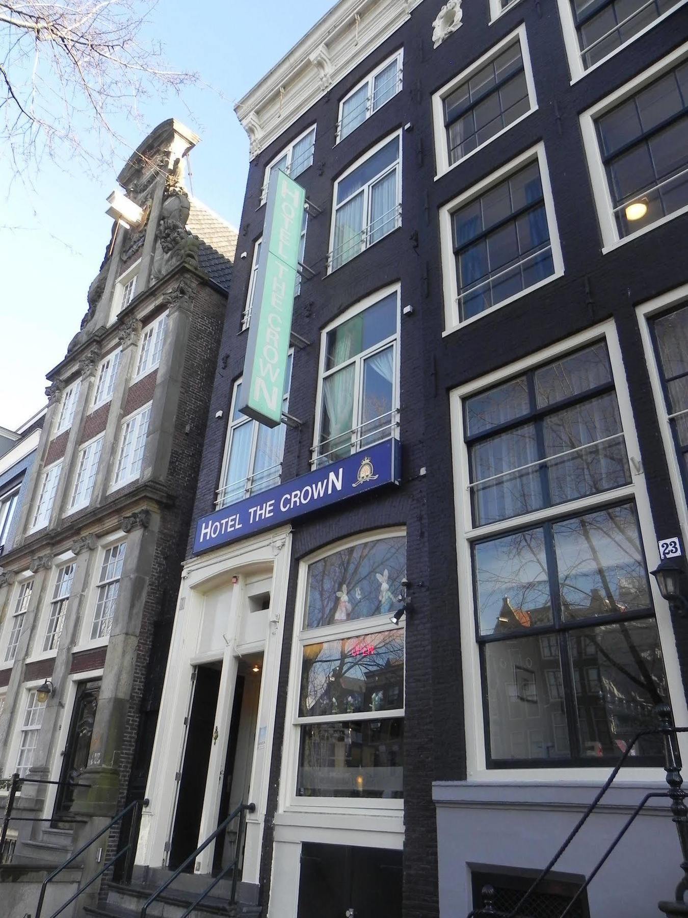 Hotel Crown Amsterdam Bagian luar foto